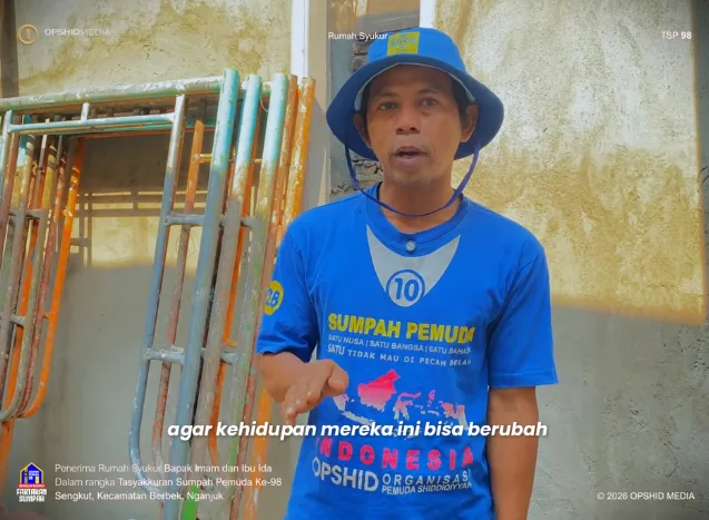 Tidur di Kios Jahit, Keluarga Ini Akhirnya Punya Rumah Mewah Gratis dari OPSHID