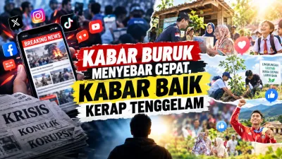 Kabar Buruk Menyebar Cepat, Kabar Baik Kerap Tenggelam